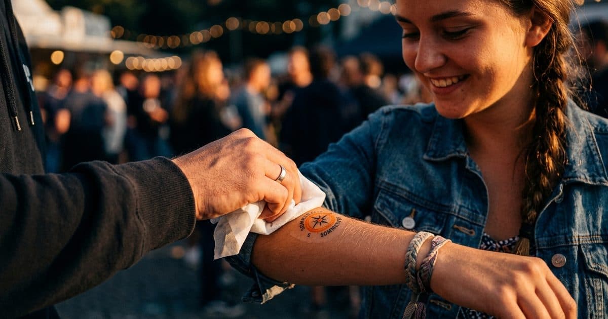 Beitragsbild: Werbetattoos Mindestmenge: ab wie vielen Stück lohnt sich der Druck?
